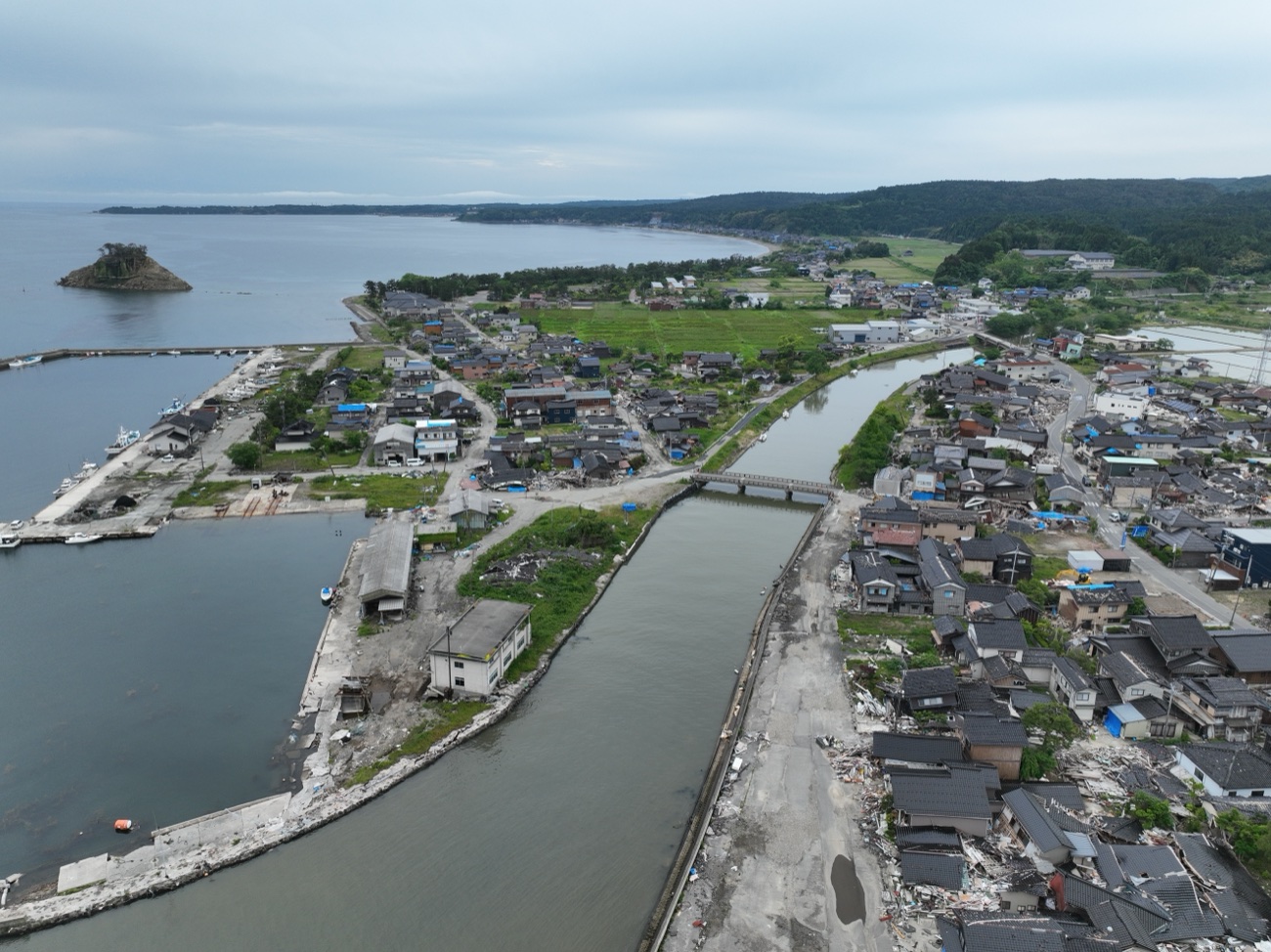 能登半島地震の被災地(災害記録)